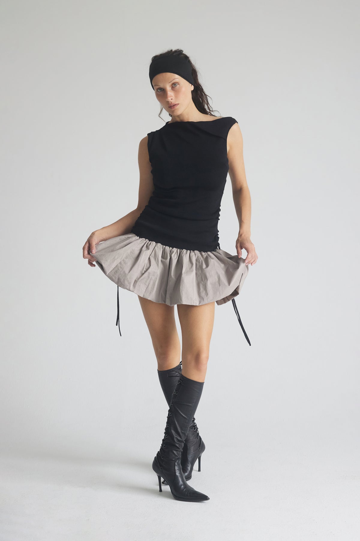 MIMI mini puff skirt